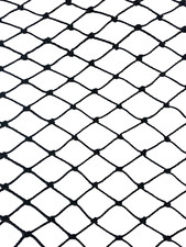 Heavy Duty Netting for Bird Poultry Aviary Game Pens 25 X 50 Net Black Mesh