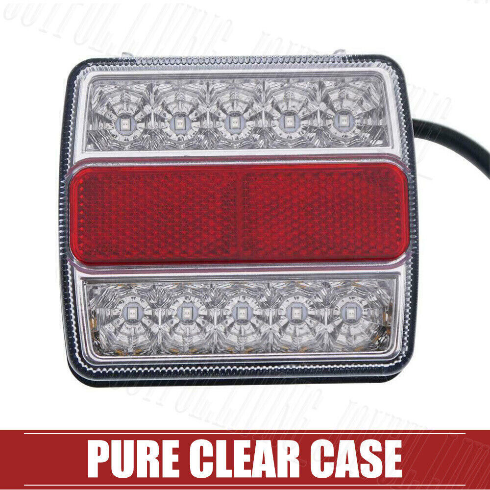 2X Submersible/Waterproof 26 LED Stop Tail Lights Kit Boat Truck Trailer lights eBay