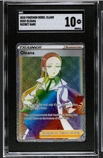 Oleana 202/192 Rebel Clash SGC 10 GEM MINT Rainbow Full Art Secret Rare Pokemon on eBay