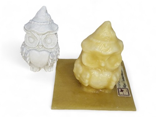 DIY-Gießform aus Latex geeignet für Beton Reliefgießmassen Kleine Eule (315) - Bild 10 von 10