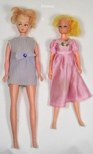 2 Bambole vintage'60 Ottolini ? Barbie skipper Mattel collection doll Lilly-11Z