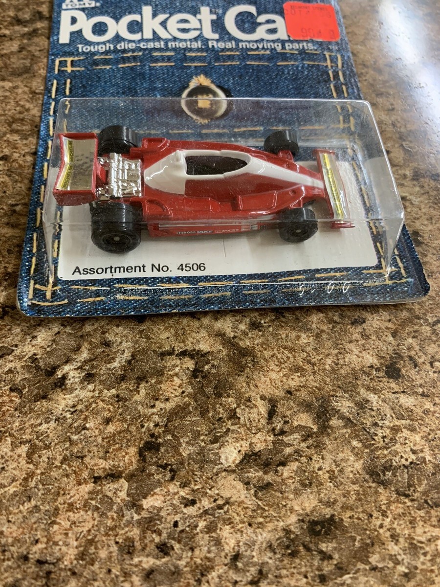 Tomy Pocket Cars MOC Red & White Ferrari 312 Formula 1 Japan No