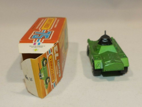 Matchbox Superfast - MB 73 Weasel - mittelgrün -Made in England - OVP - - Picture 2 of 6