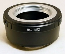M42 screw in type LENS to Sony NEX E Camera Mount adapter Ring ILCE a6100 a5300