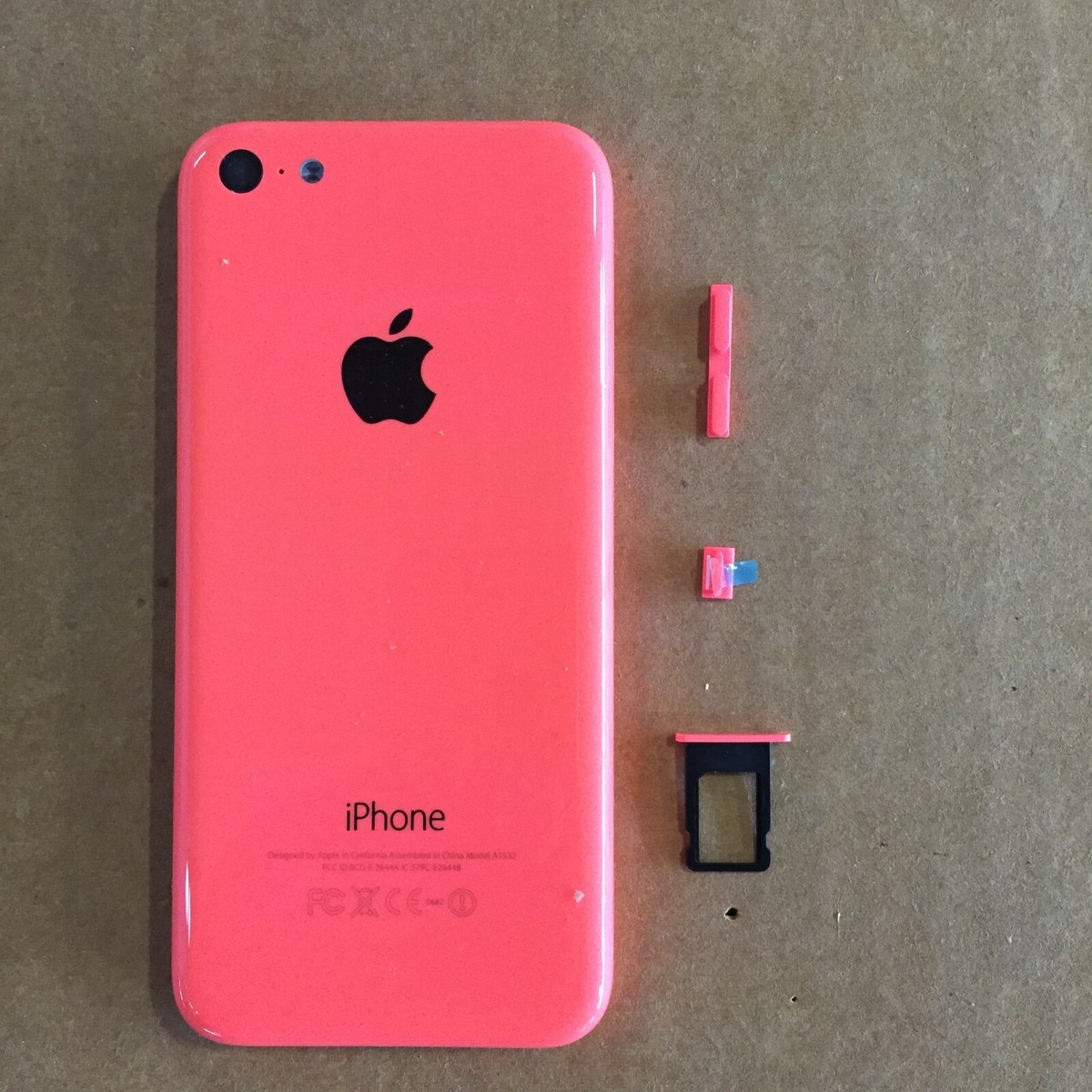 LOT OF 24 Apple Iphone 5c Pink New Housings With Small Parts