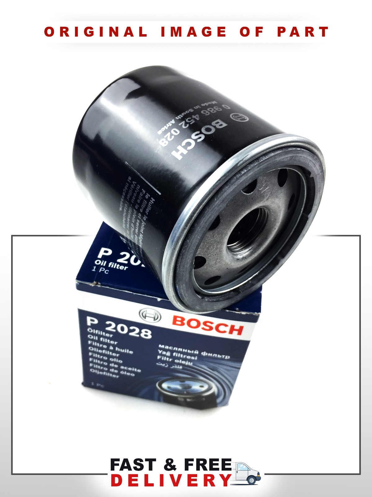 GENUINE BOSCH OE OIL FILTER FOR CITROEN TOYOTA P2028 0986452028 FAST