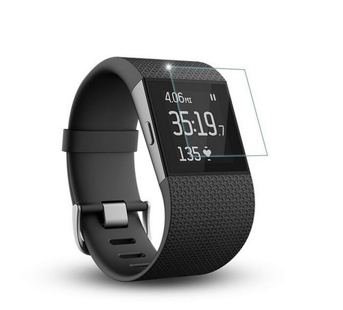 Tempered Glass Screen Protector Film fExplosion-Proof for Fitbit Surge Watch /bx - 第 3/3 張圖片