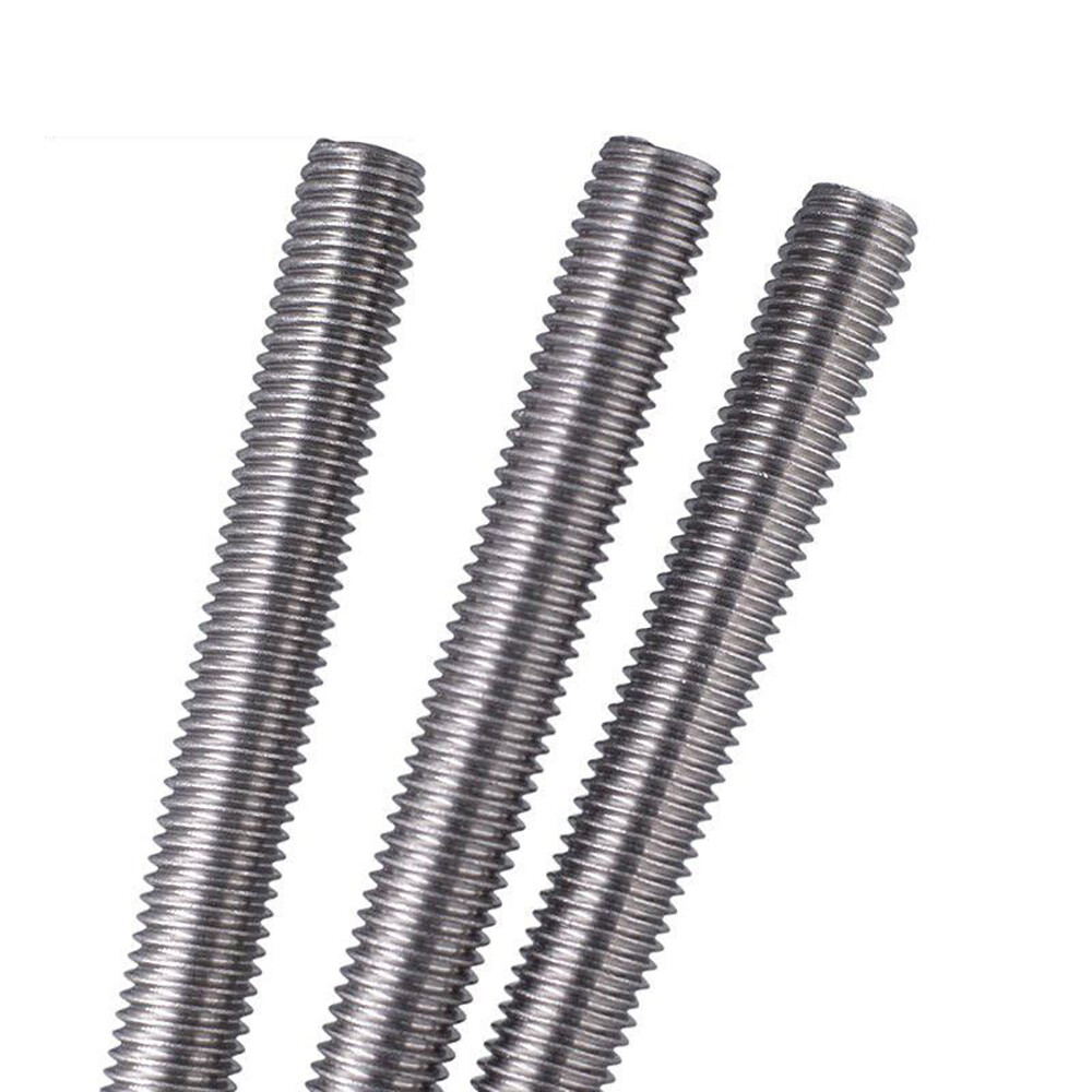 Threaded Rod Studding Stud M4 M5 M6 M8 M10 M12 M14M20 A2 Stainless
