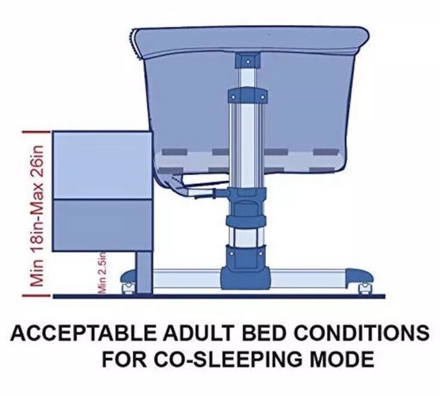 mika micky bedside bassinet