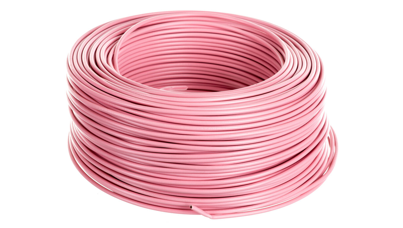 (1 disc) Installation cable H07V-K 1.5 pink 29138 /100m/ /T2UK