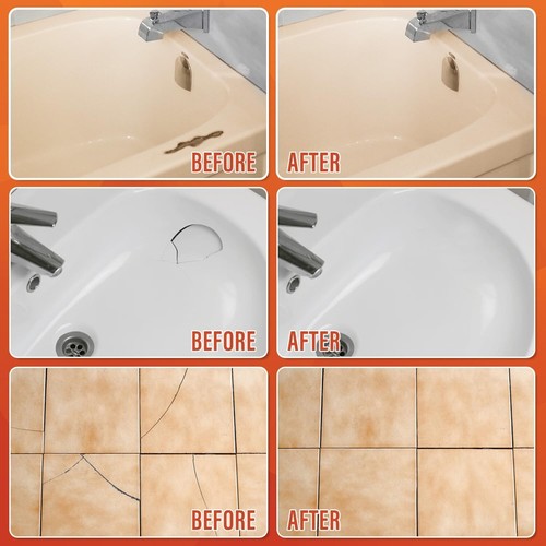 All-in-One Fiberglass and Acrylic Tub Repair Kit - Environmentally Friendly - Picture 5 of 10