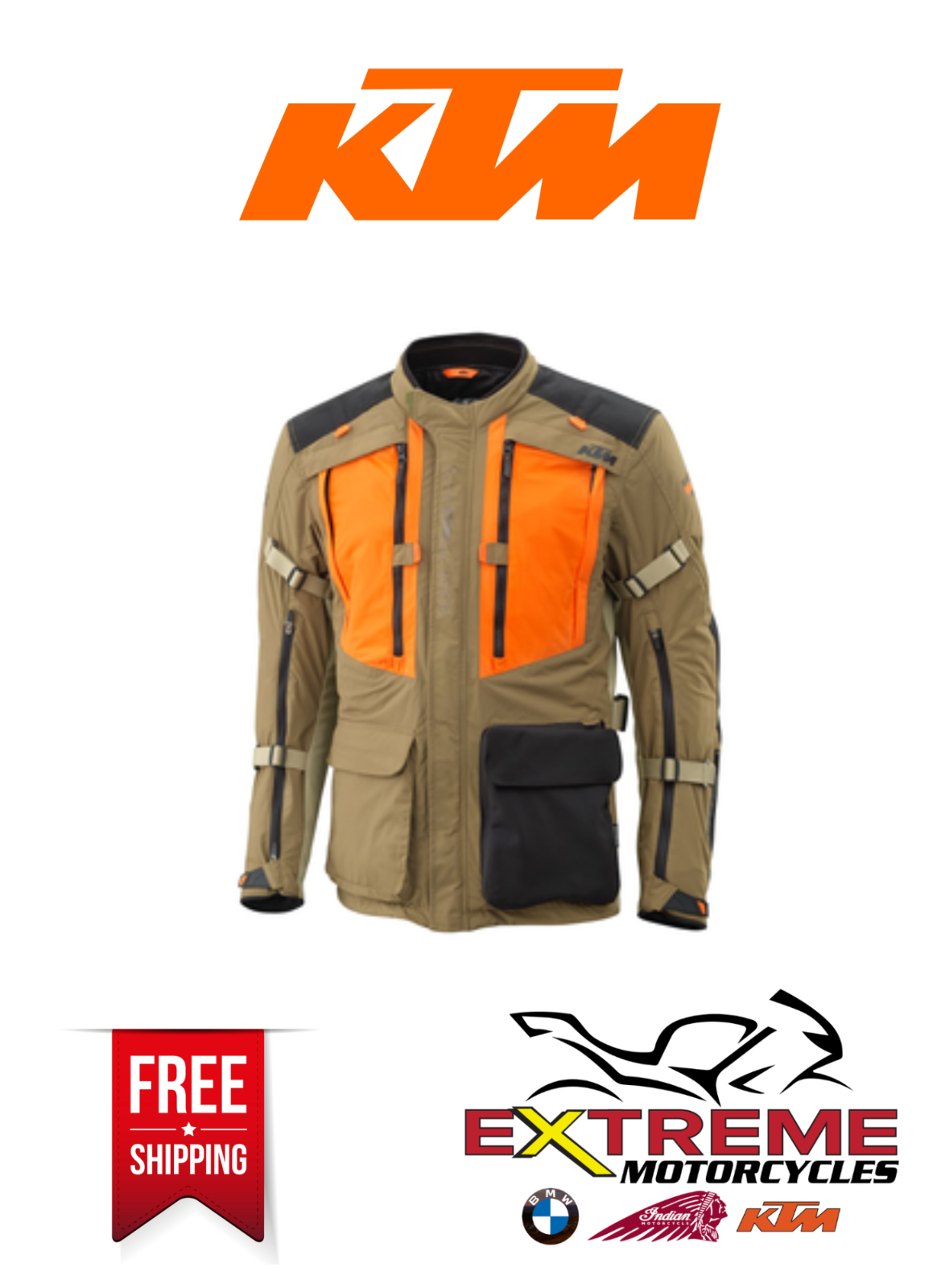 KTM Terra Adventure V2 Jacket Available in Sizes L XL 2XL