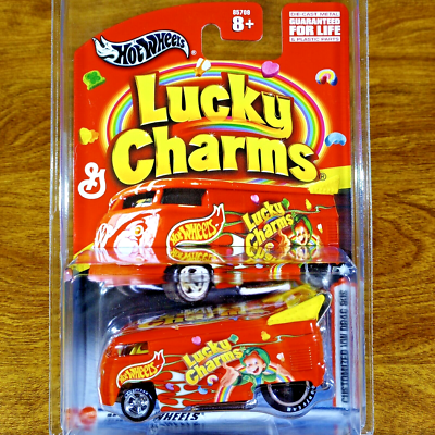 Hot Wheels RLC Lucky Charms Mail-In Customized VW Drag Bus Red