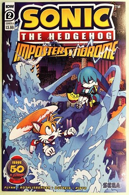SONIC The HEDGEHOG IMPOSTER SYNDROME Comic Book IDW #2-A January 2022 Bagged NEW