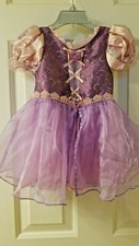Disney Store Princess Rapunzel Deluxe Costume Dress Sz 18-24 Mos