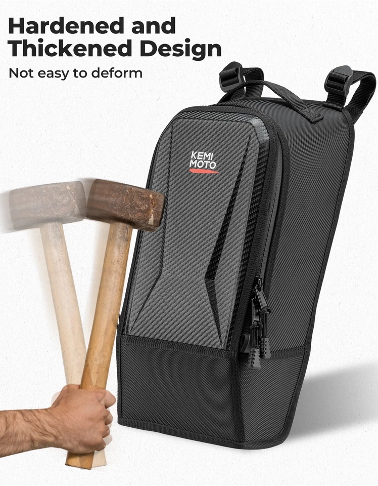 Bolso de hombro para consola de asiento central UTV deportivo para Can Am Maverick Trail bolsa de almacenamiento Foto 4 de 4