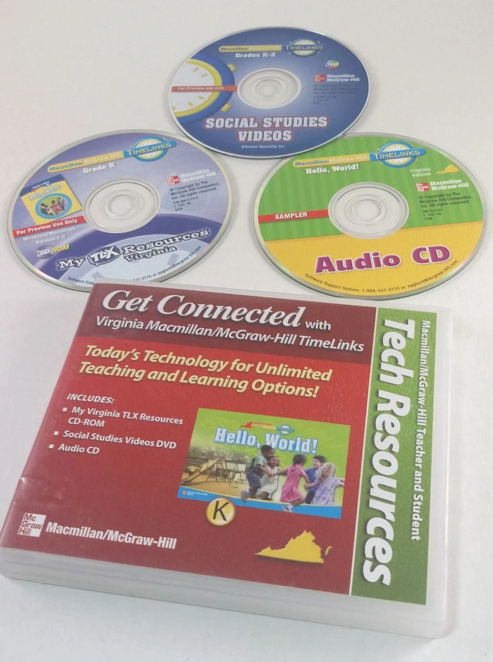 Tech Resources Get Connected with Virginia MacMillan McGraw-Hill Timelinks K-2! - Image 3 of 4