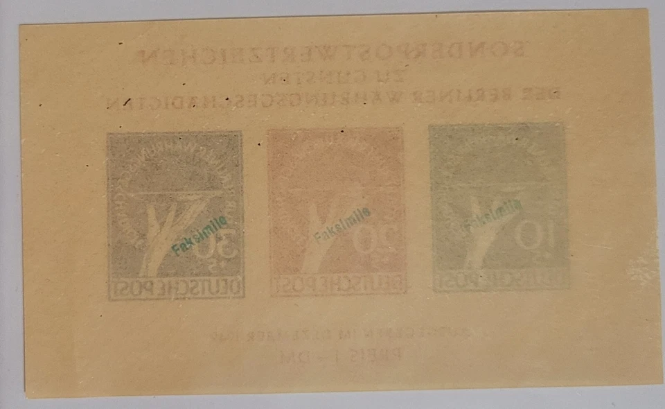 STAMP GERMANY BERLIN 1949 - Image 2 of 2