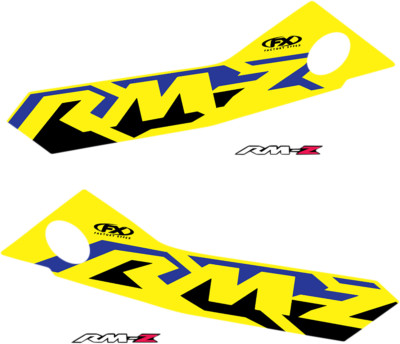 Factory Effex  Graphics Yellow 24-05438 for 2018-2025 Suzuki RM-Z 450