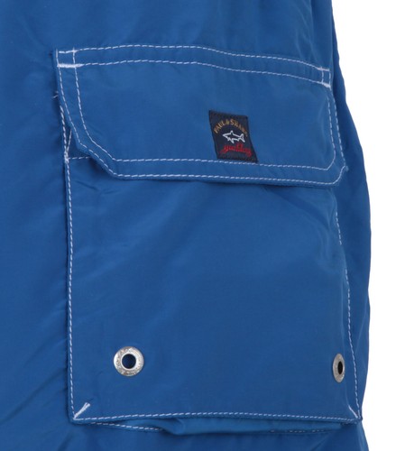 PAUL & SHARK YACHTING Men's Swimming Trunks Swim Shorts Bermuda Size 4XL Blue - Picture 4 of 6