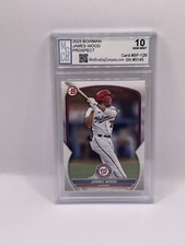 2023 Bowman James Wood Prospect Graded MGCo. Gem Mint 10