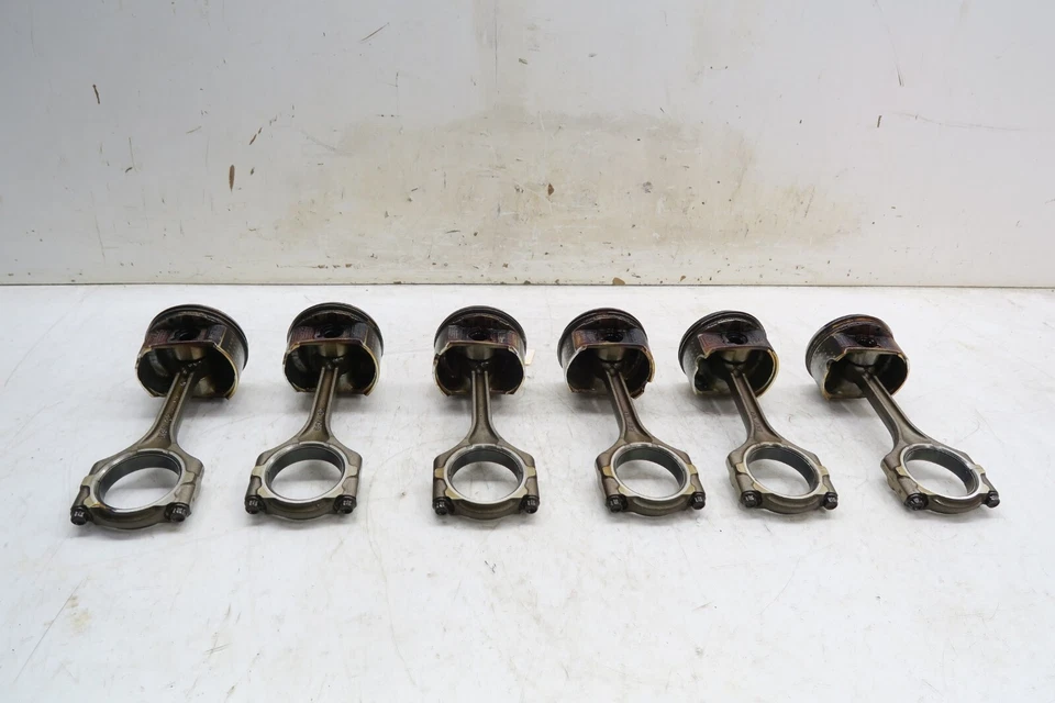 Поршни двигателя 3,5 л 2014-2017 Acura RLX от оригинального производителя с комплектом из 6 соединительных стержней - Изображение 2 из 4