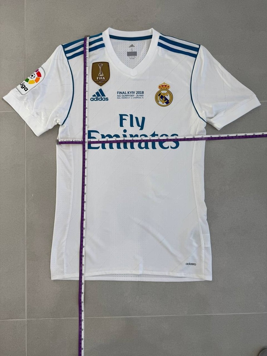 Real Madrid Authentic Final Home football shirt 2017 2018 Adidas