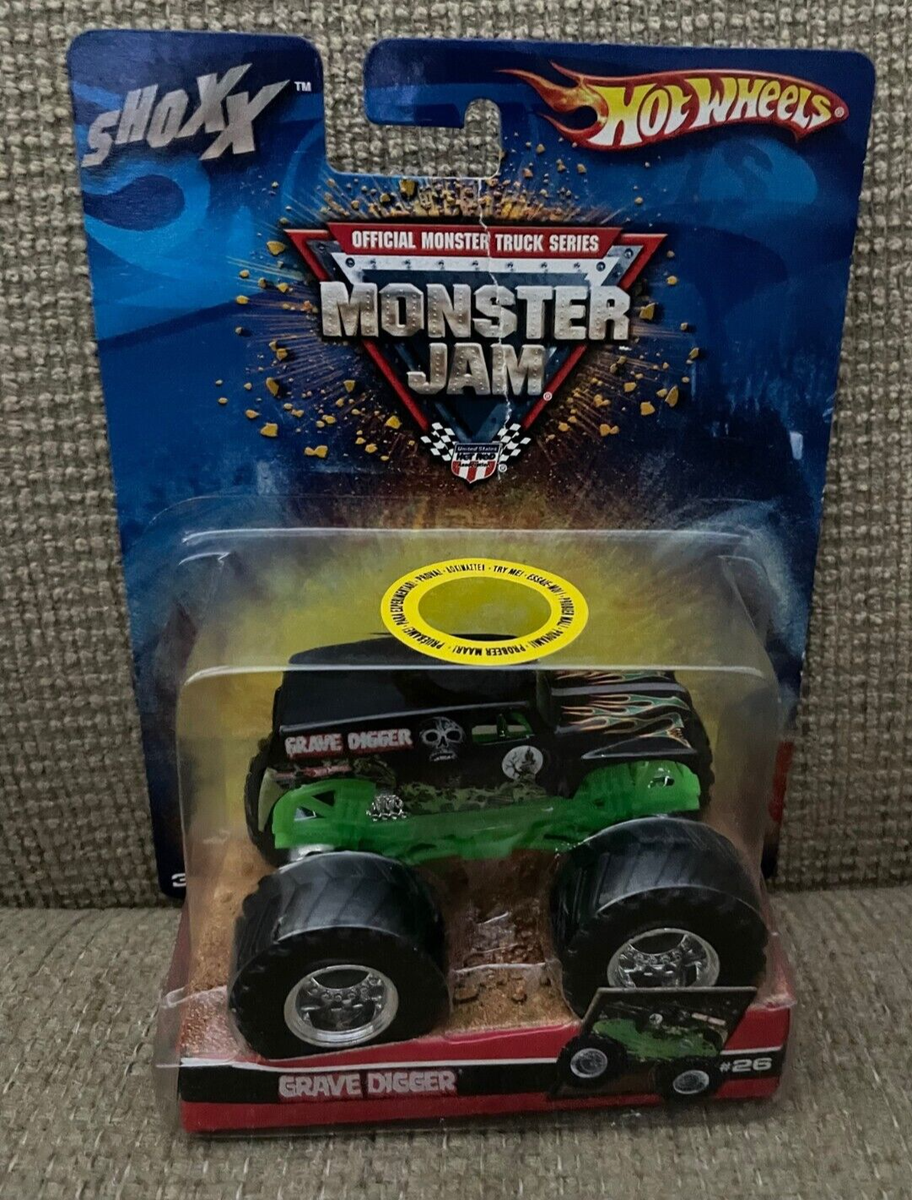 HOT WHEELS MONSTER JAM 1/64 SHOXX GRAVE DIGGER #26 2006 K4814 *NEW