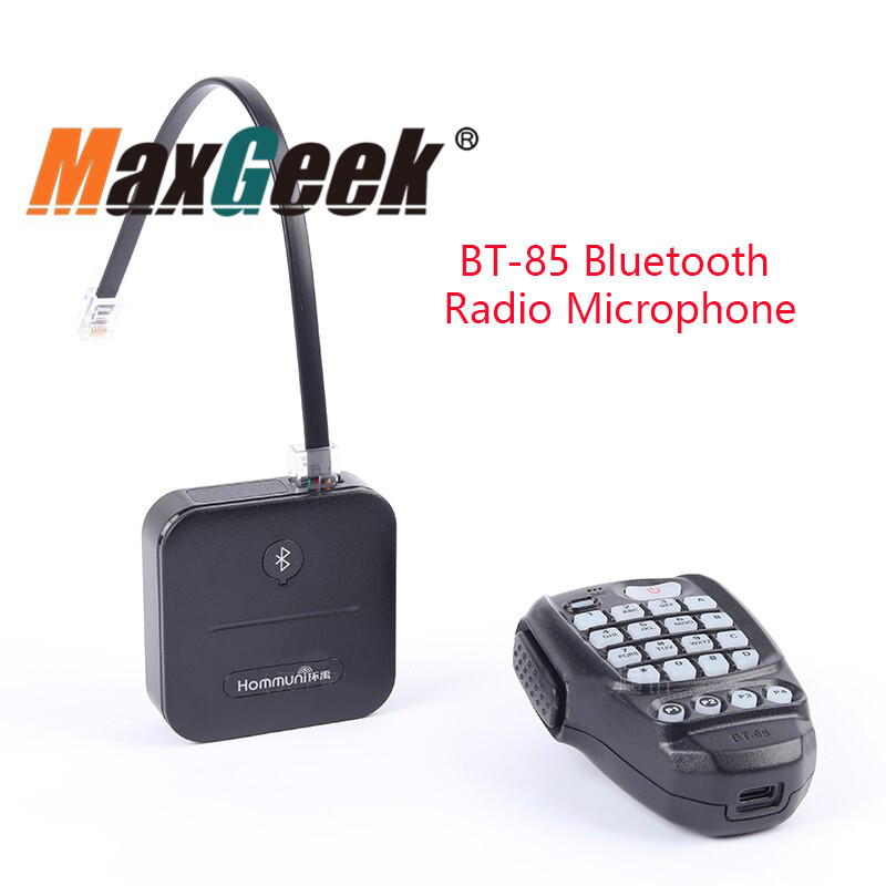 BT-85 Bluetooth Mobile Radio Handheld Microphone For YAESU VHF UHF MH-48 SSM-85D