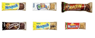 PACK OF 10 CEREAL BAR - LION NESQUIK CHOCAPIC CINI MINIS - BREAKFAST NESTLE 25G 