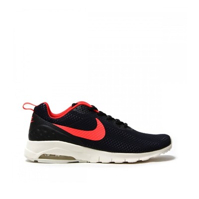 Nike Air Max Motion Low SE  Lace Up Black Synthetic Mens Trainers 844836 006