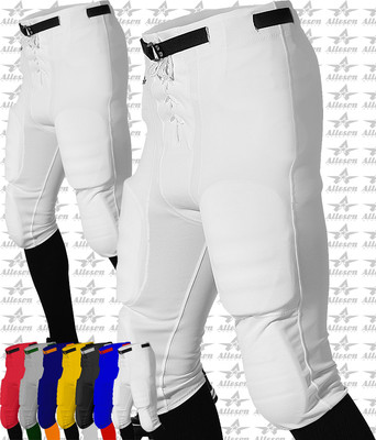 Alleson Youth Boys Slot Football Practice or Game Pants W/O