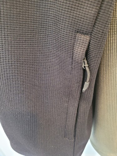 Spyder Men's Jacket Tea Leaf Full Zip Fleece Lined Waffle Knit Size XL NEW - Picture 6 of 12