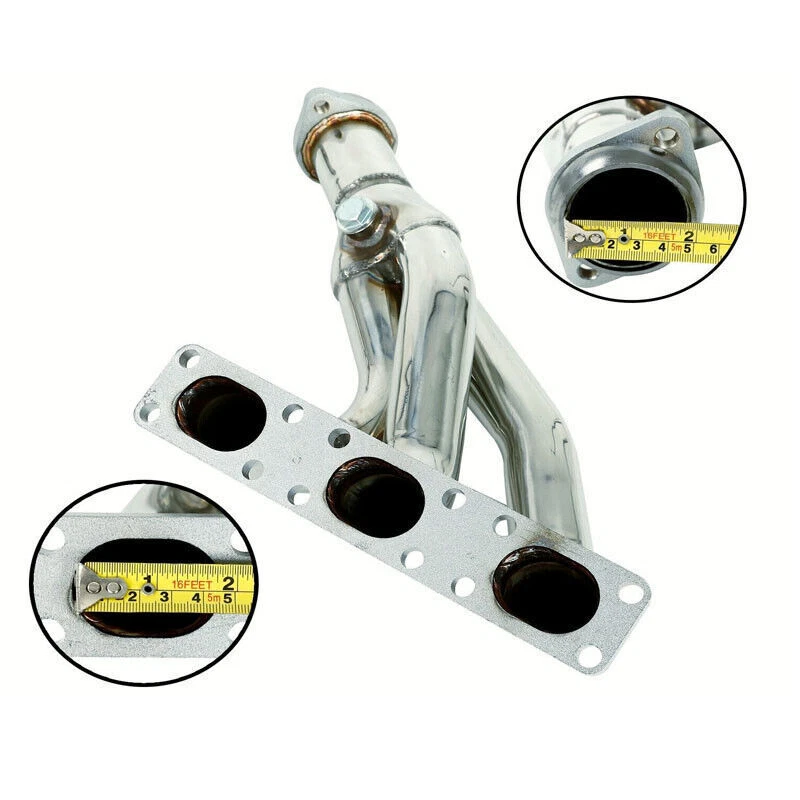 Exhaust Manifold Headers for 1997-2002 BMW E46 E39 Z3 2.5L 2.8L 3.0L L6 Foto 3 de 4