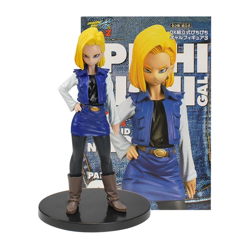 Figura de acción de PVC Dragon Ball Z Android 18 Lazuli colección juguetes modelo regalos