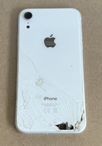 Original Apple iPhone XR Gehäuse Rahmen Glasbruch Für Refurbisch Weiß White