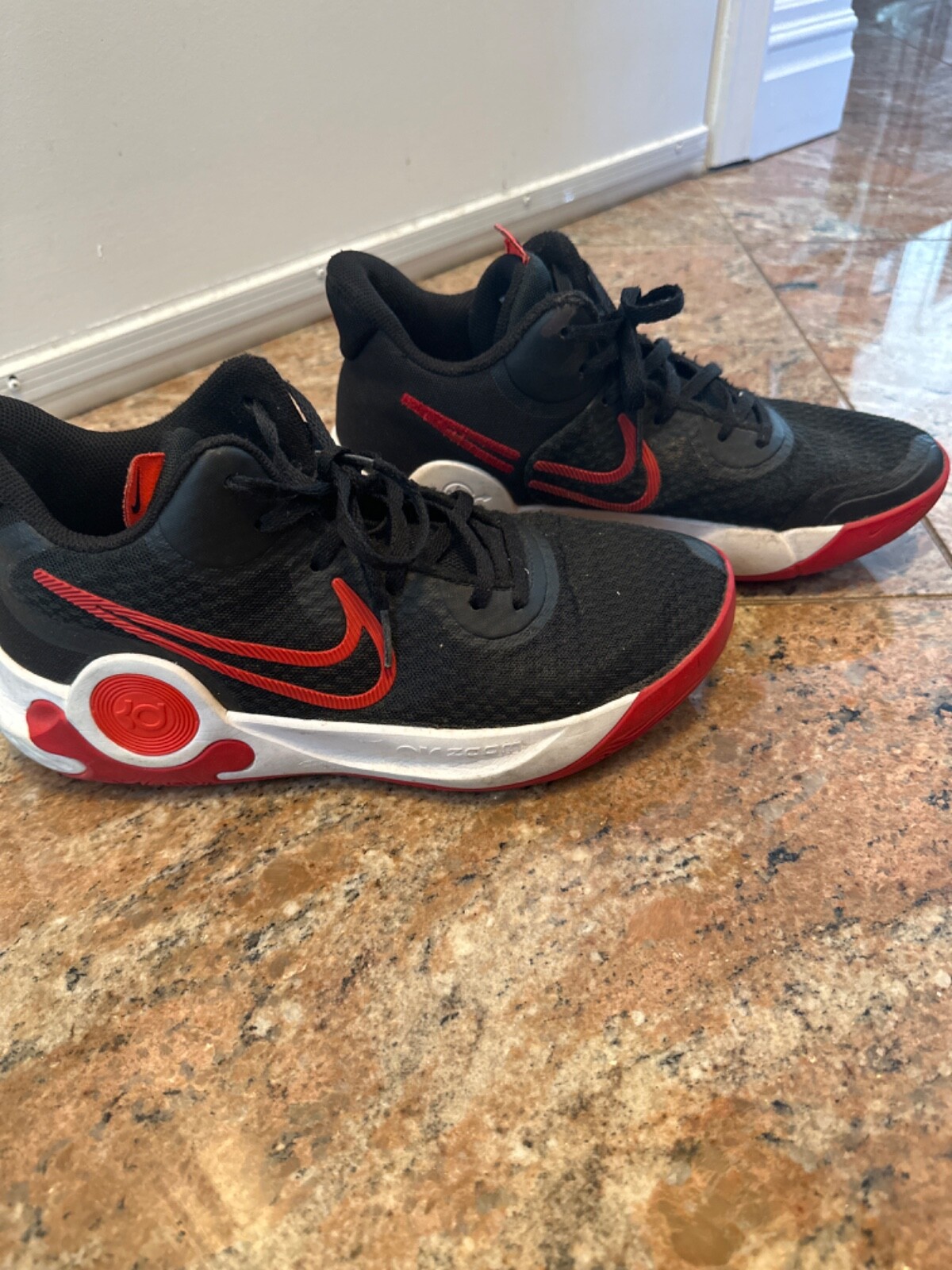 Mens Nike KD Kevin Durant Trey IX basketball Black/Red/White