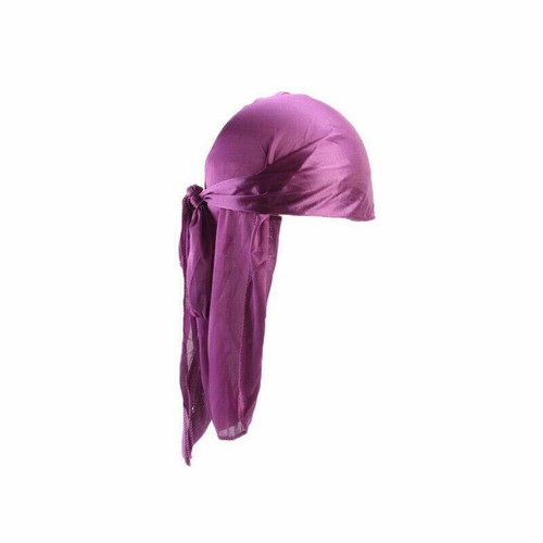Silky Durags Du Rag Pirate Cap Doo Rag Skully Chef Sports Biker Hat Headwrap - Picture 9 of 14