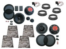 JBL Lautsprecher komplett Set für VW Golf 4 Bj 97- 06 Tür vorn hinten + Dämmung