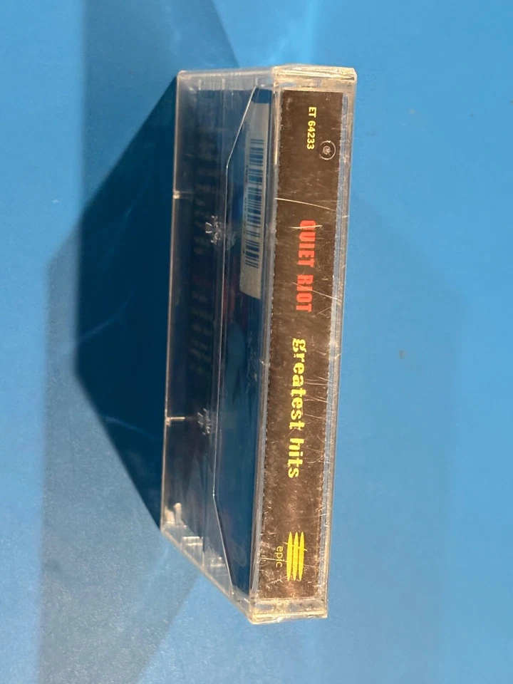 QUIET RIOT GREATEST HITS (New Sealed) Cassette Tape (1996 Sony) - Image 2 of 4