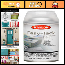 Repositionable Adhesive Spray - 10.25 oz Easy Tack for Crafts, DIY Home Projec