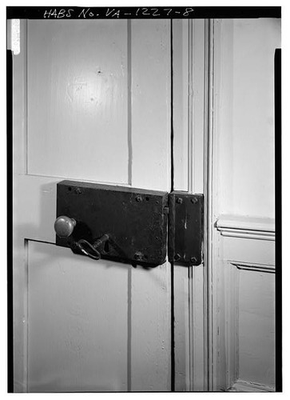 #ad #ad 8. DETAIL BOX LOCK INTERIOR NORTH FRONT DOOR Green Springs Main House Near $12.99