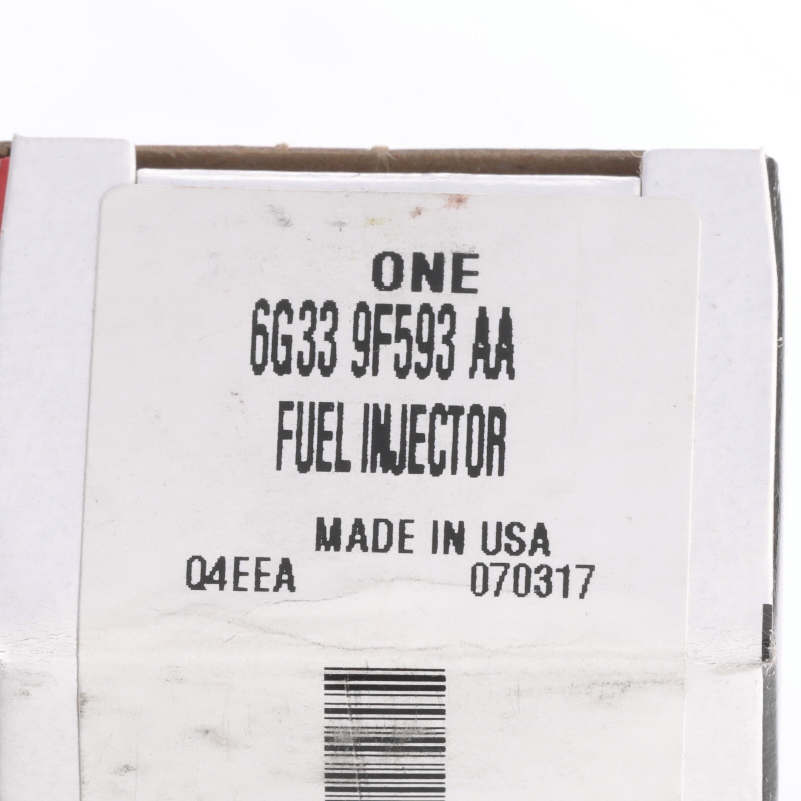 GENUINE ASTON MARTIN FUEL INJECTOR ASSEMBLY NEW 6G33-9F593-AA
