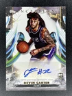 Devin Carter Topps Inception 2024-25 Kings NBA Rookie Autographs Auto #RA-DC