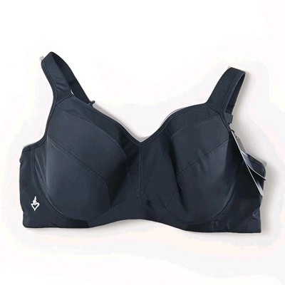 NEW - Torrid Active 40DD Mid Impact Underwire Solid Active Sports Bra Black