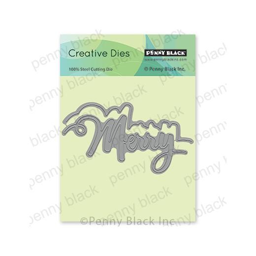 Penny Black Creative Cutting Dies - Merry Edger 2pcs 51-745