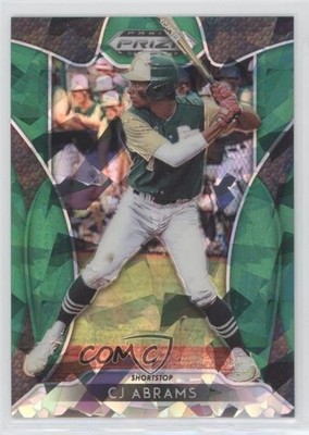 2019 Panini Prizm Draft Picks Green Ice Prizm 14/18 CJ Abrams #4 o7m