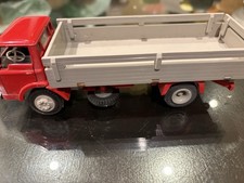 Vintage KIRK Denmark Ford D-800 Die Cast Truck Model – Red/Gray