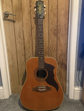 Vintage 1970’s Eko Ranger 6 dreadnought acoustic Guitar