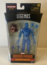 Marvel Legends Comic Hologram Iron Man 6-Inch Action Figure  Ursa Major BAF